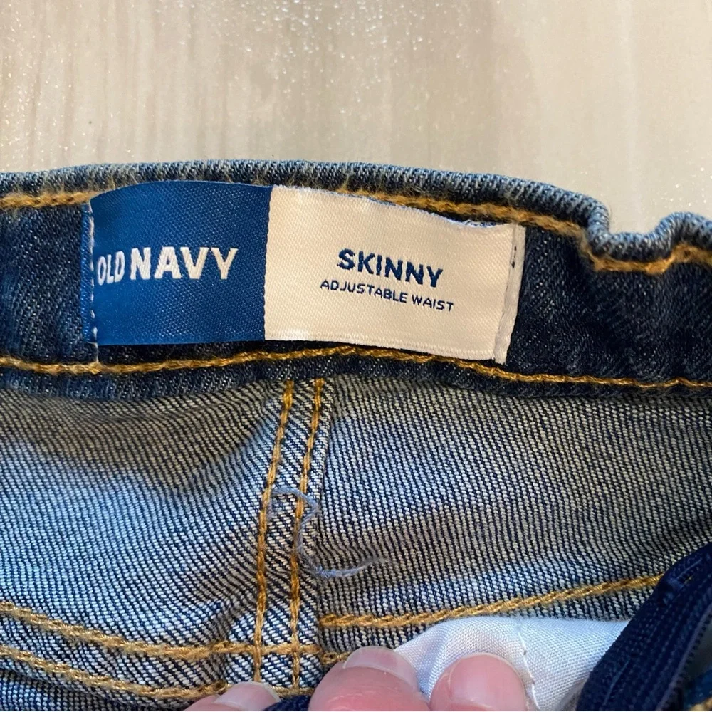 Bundle of 3T Stretch Denim Jeans with Adjustable Waist, Old Navy and Cat & Jack